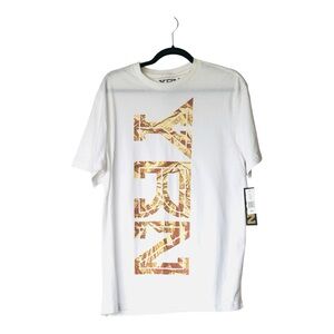 New The Migos YRN “Young Rich Nation”Logo Tshirt White Large